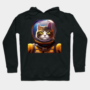 Catstronaut In Space Hoodie